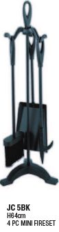 4 Piece Fire Tool Set (JC5BK)