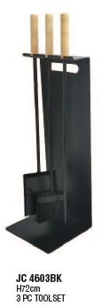 3 Piece Fire Tool Set (JC4603BK)