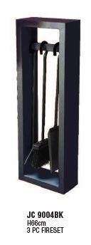 3 Piece Fire Tool Set (JC9004BK)