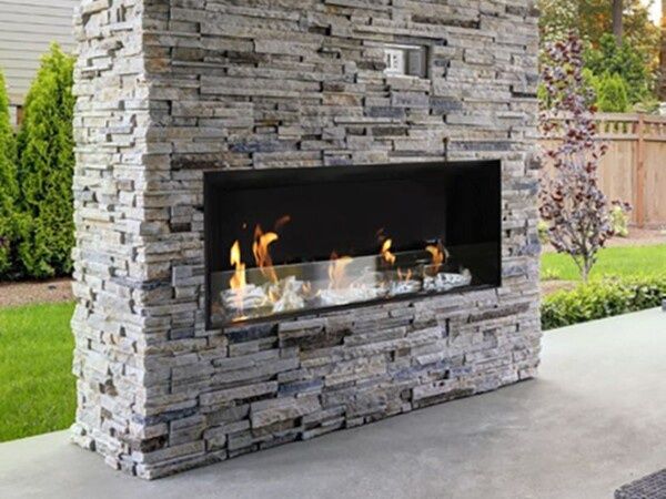 Horizon Patio Panoramic Outdoor Gas Fireplace