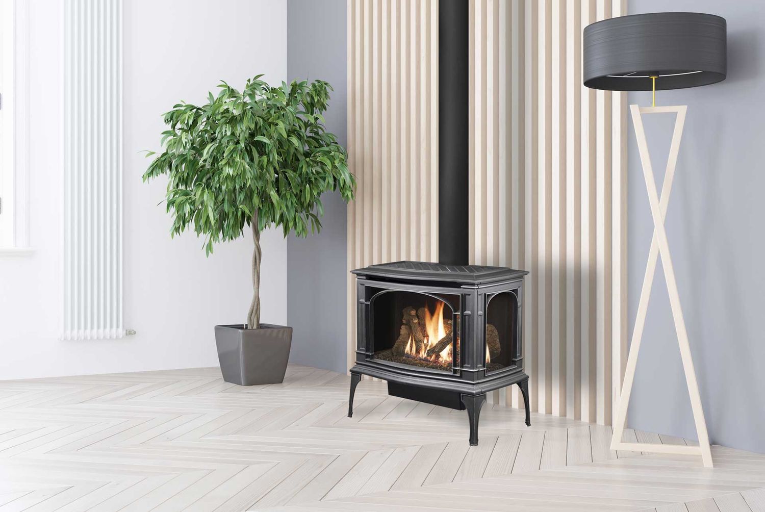 Lopi Greenfield GS2 Freestanding Gas Fire