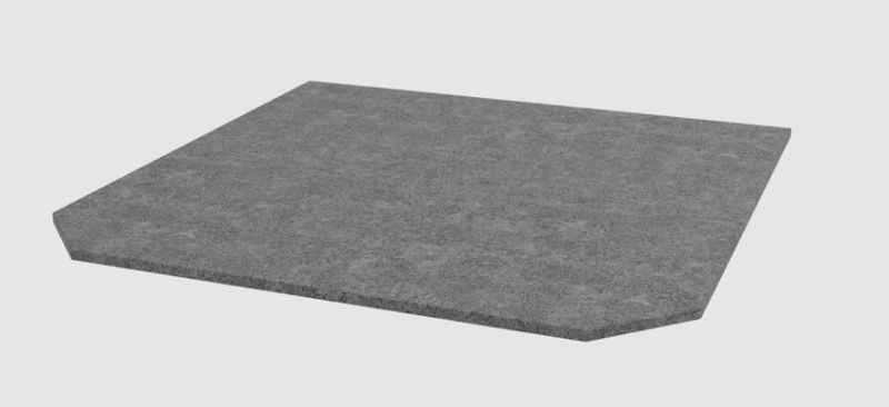 Granite Hearth- Fossil Gray