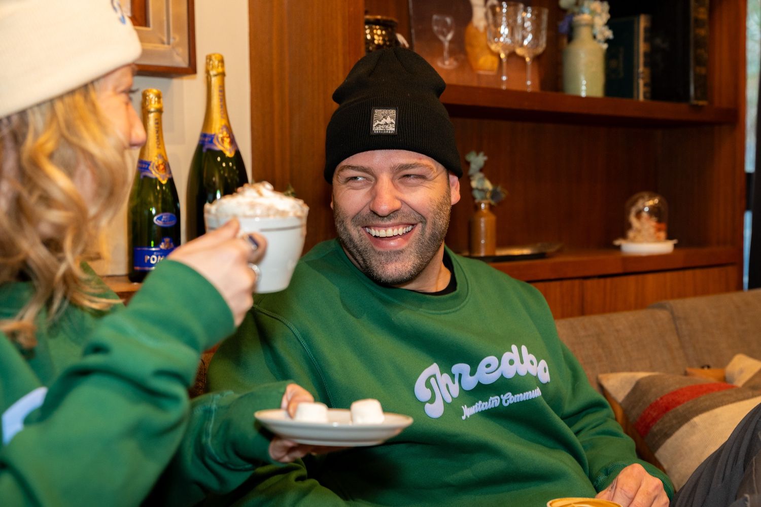 Thredbo Pine Rise Beanie, Colour: Black