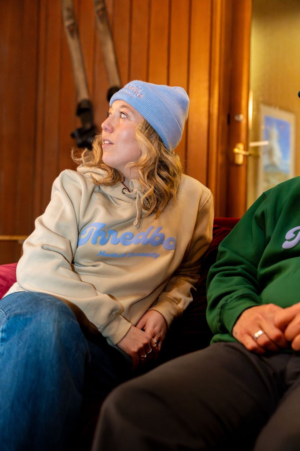 Thredbo Puffer Print Hoodie