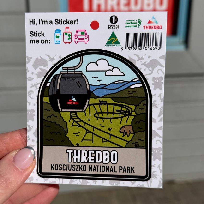 Thredbo Alpine Coaster Sticker