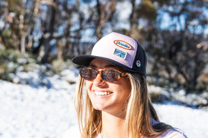 Thredbo Snow Circle Trucker Cap
