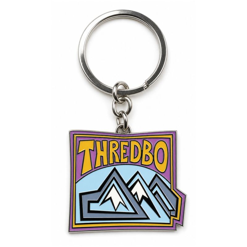 Thredbo Triple Peaks Keyring