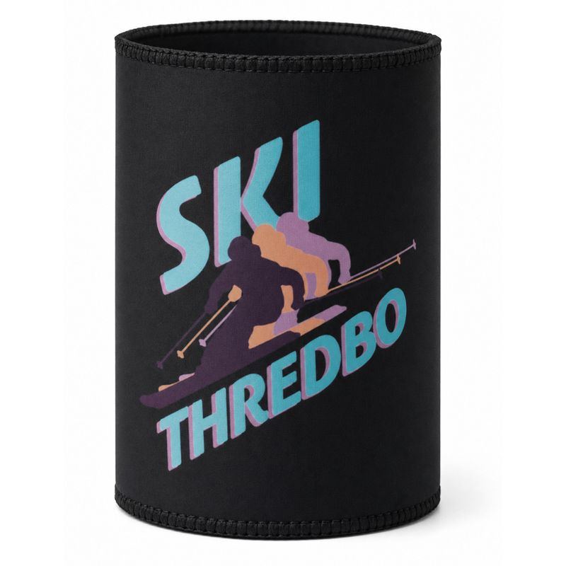 Thredbo Retro Ski Stubby Holder