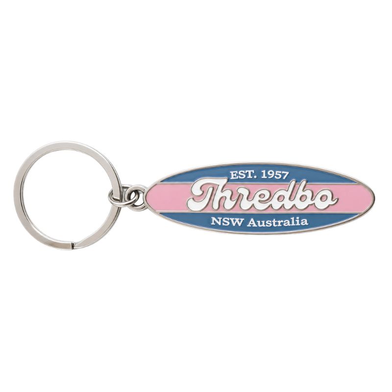 Thredbo Mountain Groove Keyring