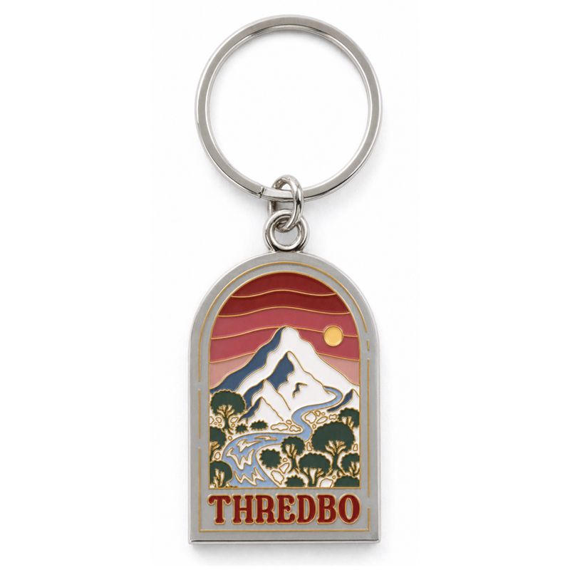 Thredbo Eastern Range Keyring