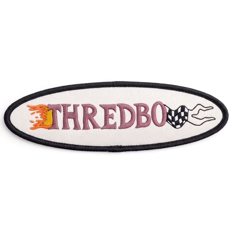 Thredbo Speed Racer Iron-On Badge