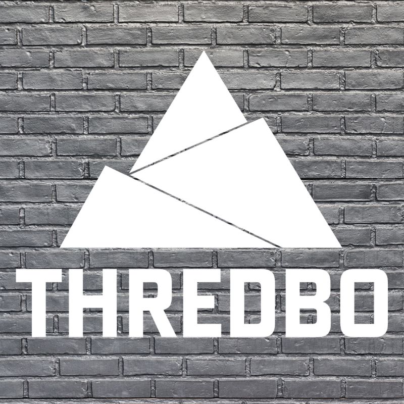 Thredbo White Sticker