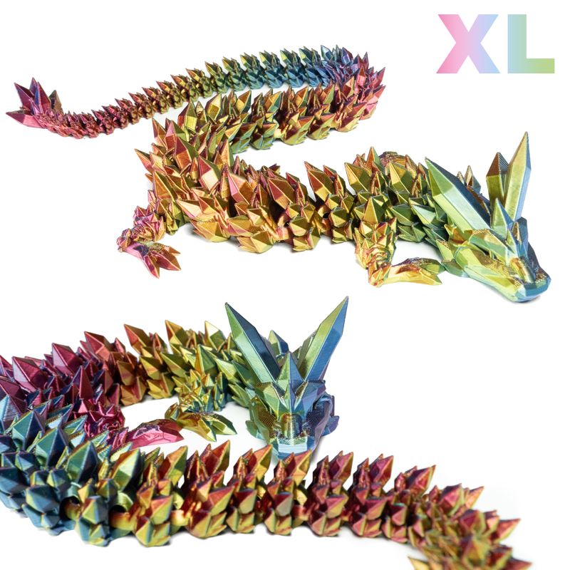 SMOK KRYSZTAŁOWY XL 52CM CARNIVAL