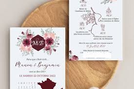Faire part de mariage