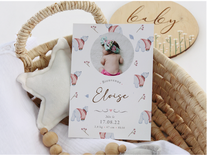 Faire part de naissance