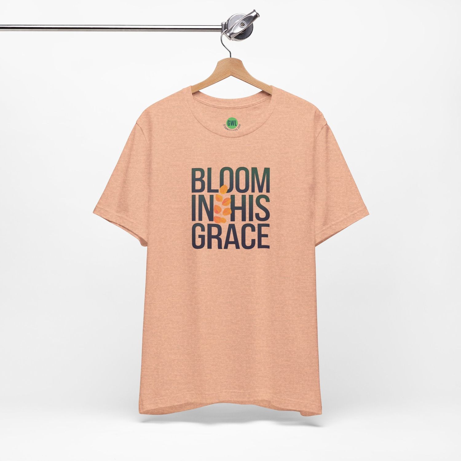 Faith-Inspired T-Shirt - Bloom in His Grace