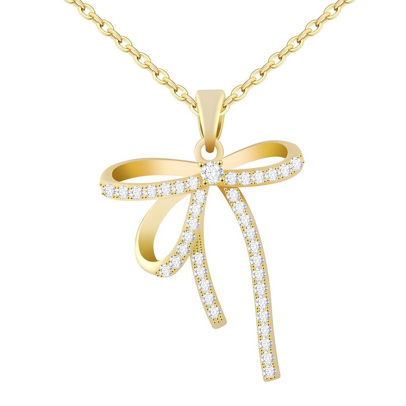 Necklace, 18K Gold Plated Steel