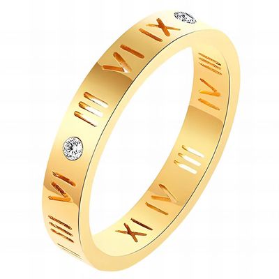 Ring, 18K Gold Plated Steel 2