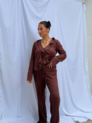 Conjunto Linhado - Camisa + Calça MOCHY