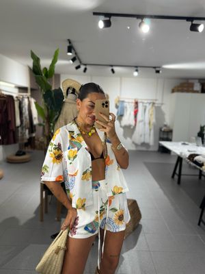 Conjunto MOCHY Estampado - Camisa + Calção