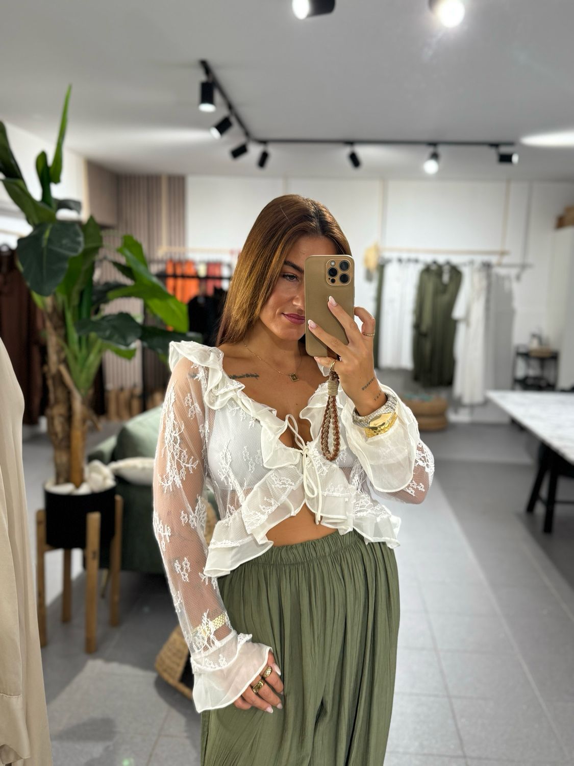Camisa Rendada MOCHY