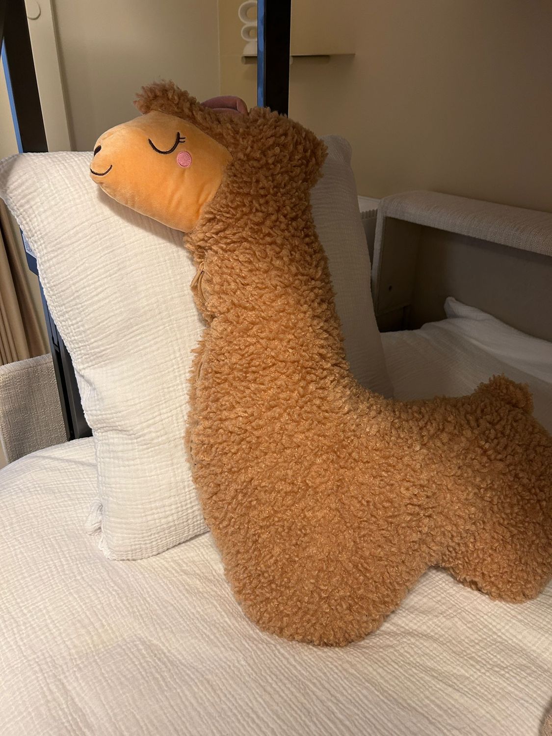 Alpaca Knuffelkussen – 100 cm