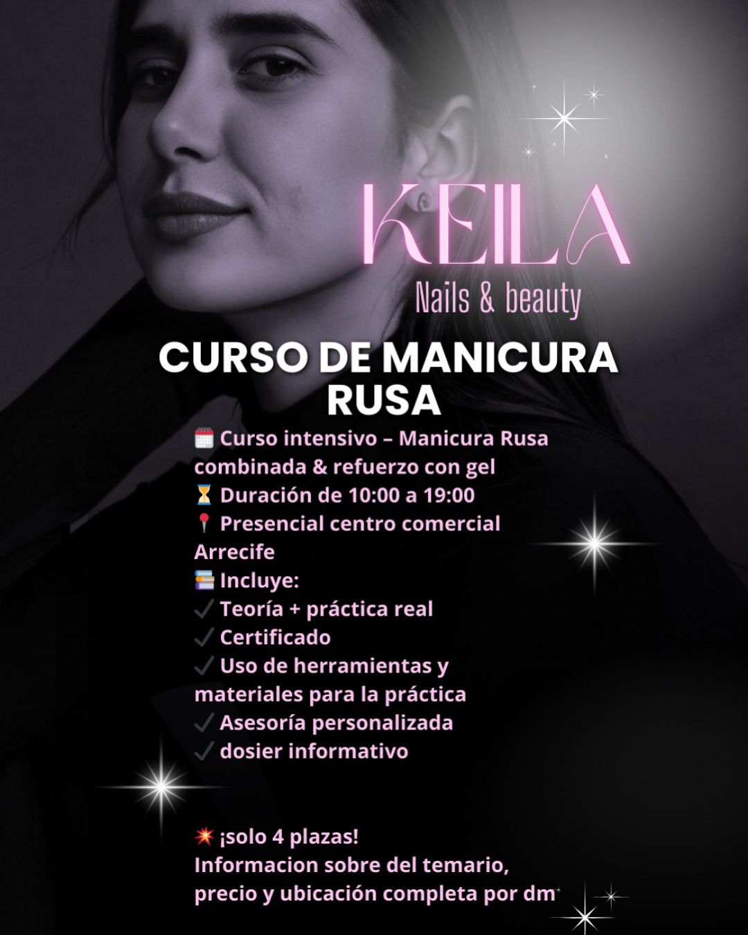 Curso de manicura rusa combinada &amp; refuerzo en gel