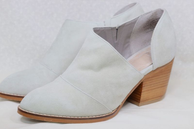Shellys pale blue suede shoe boots Size 37.5 UK 4.5