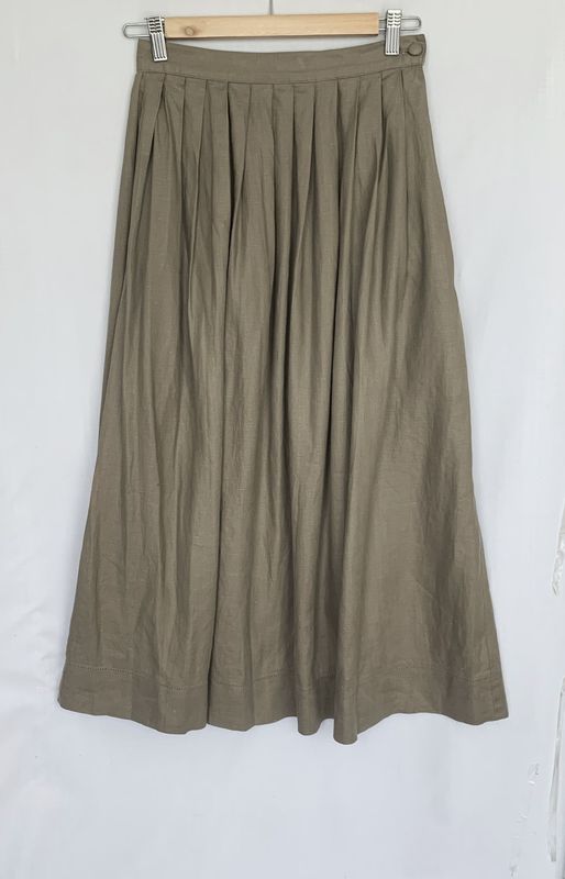 Monsoon linen long skirt