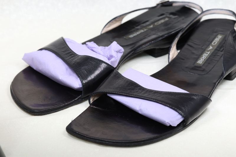 Pied à Terre block shape flat sandals