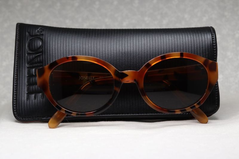 Jonelle tortoiseshell sunglasses