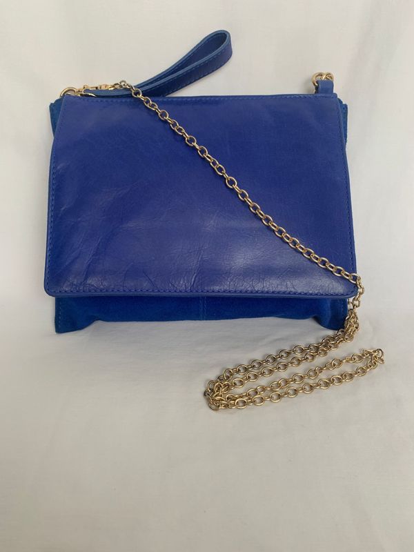 Oasis suede & leather bag