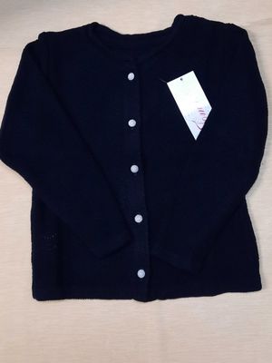 Sweter dla dziewczynki w kolorze granatowym