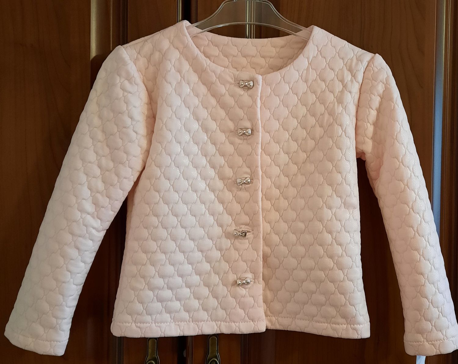 Żakiet dla dziewczynki w kolorze różowym