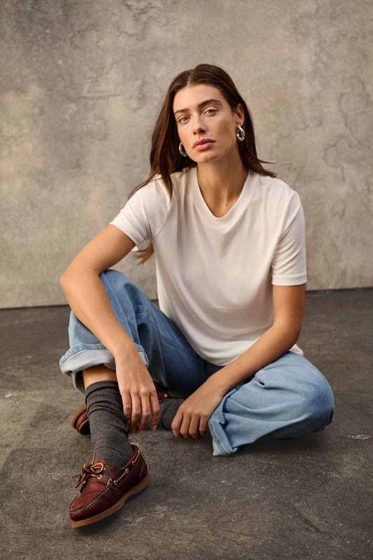 SOAKED 30406247 COLUMBINE LOOSE FIT TEE