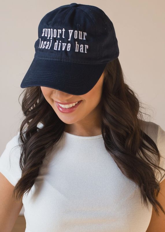 PANACHE SUPPORT YOUR LOCAL DIVE BAR DAD HAT
