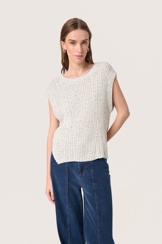 SOAKED NYMPHADORA KNIT SLEEVELESS SLIPOVER