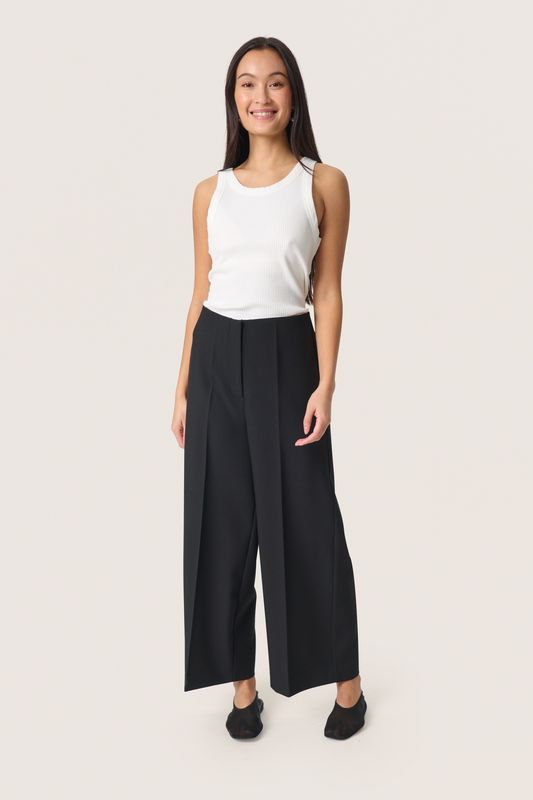 SOAKED 30407013 CORINNE WIDE CROP TROUSER