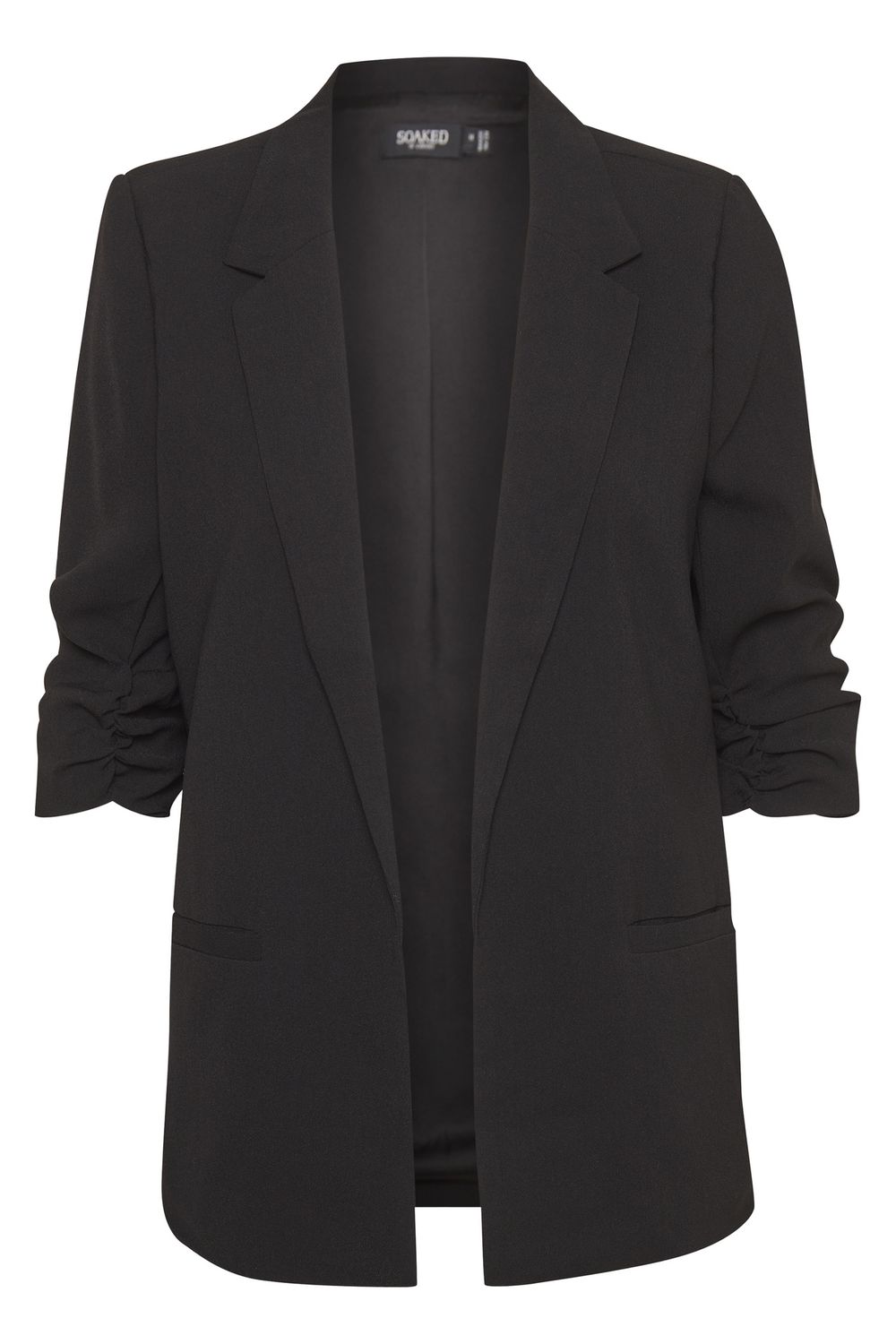 SOAKED 30403608 SHIRLEY BLAZER, COLOUR: BLACK, SIZE: XS