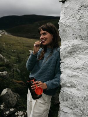 FINISTERRE WOMEN'S MORA WOOL KNIT CARDIGAN