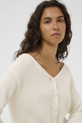 SOAKED ANINA ALPACA &amp; WOOL V NECK CARDIGAN