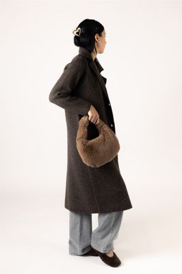 LYLA &amp; LUXE FAUX FUR PERFECT PURSE