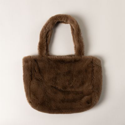LYLA &amp; LUXE FAUX FUR TOTE