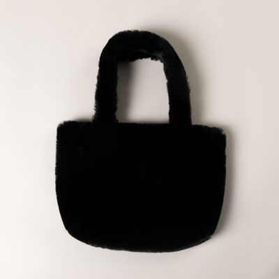 LYLA &amp; LUXE FAUX FUR TOTE