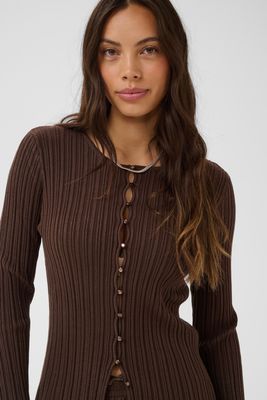 ST TROPEZ SIGRIDA KNIT CARDIGAN
