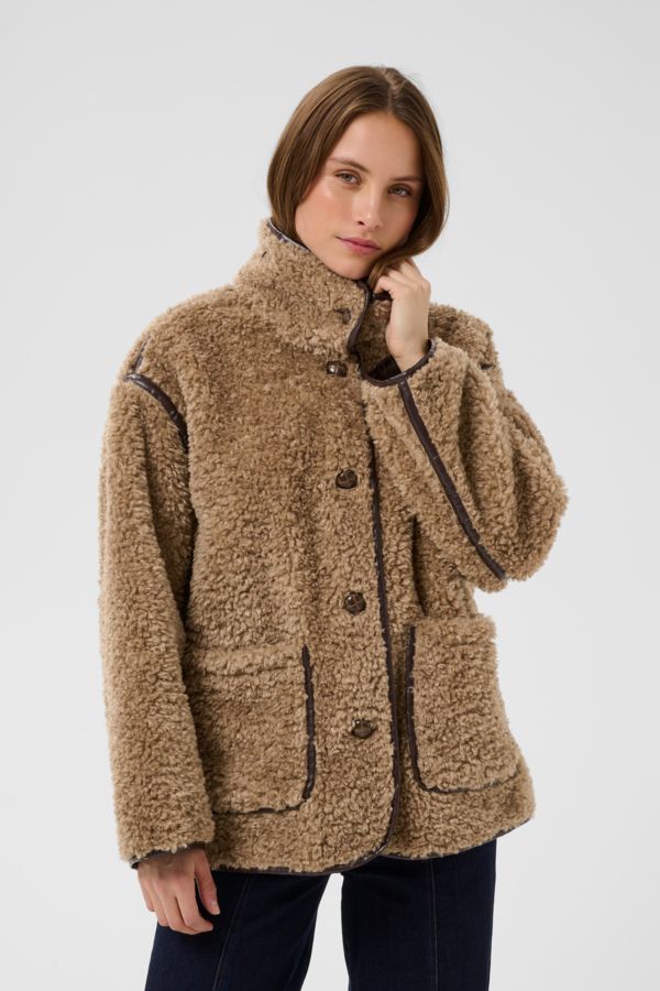ST TROPEZ SAMANTHA JACKET, COLOUR: PORTABELLA, SIZE: XS
