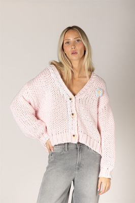 LYLA &amp; LUEX LANDRY HAND KNIT CARDI