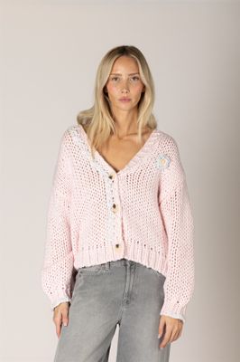 LYLA &amp; LUEX LANDRY HAND KNIT CARDI