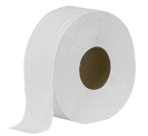 Junior Jumbo Roll Toilet Paper, 2 Ply 600ft (12 Count)