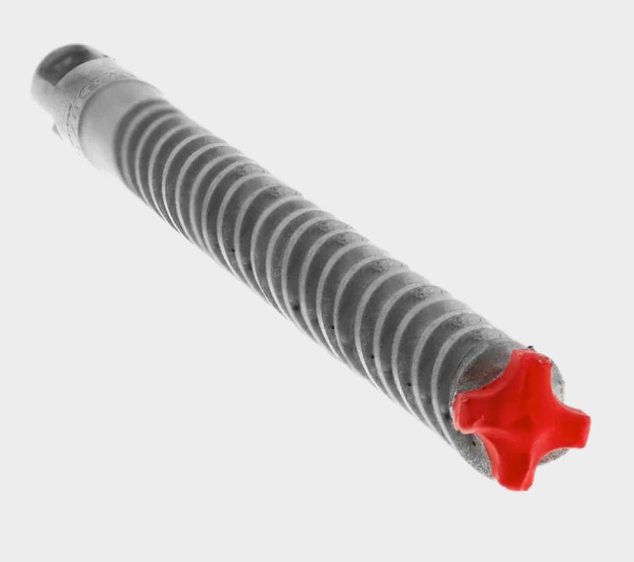 1/2" x 10" x 12" Rebar Demon™ SDS-Plus 4-Cutter Full Carbide Head Hammer Drill Bit